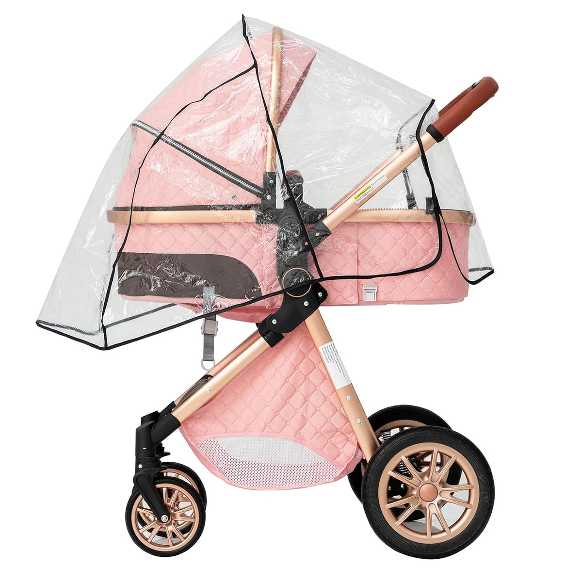 3-in-1 Baby Stroller Travel System with Car Seat – Lightweight, Compact Design, Easy-Fold, Anti-Shock Wheels, Suitable for 0-36 Months Baby Strollers - MildlyMama