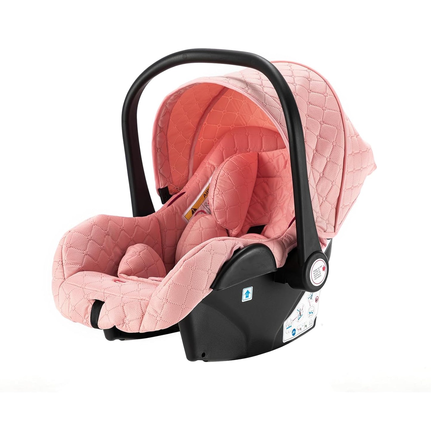 MildlyMama - 3 - in - 1 Baby Stroller Travel System with Car Seat – Lightweight, Compact Design, Easy - Fold, Anti - Shock Wheels, Suitable for 0 - 36 Months Baby Strollers