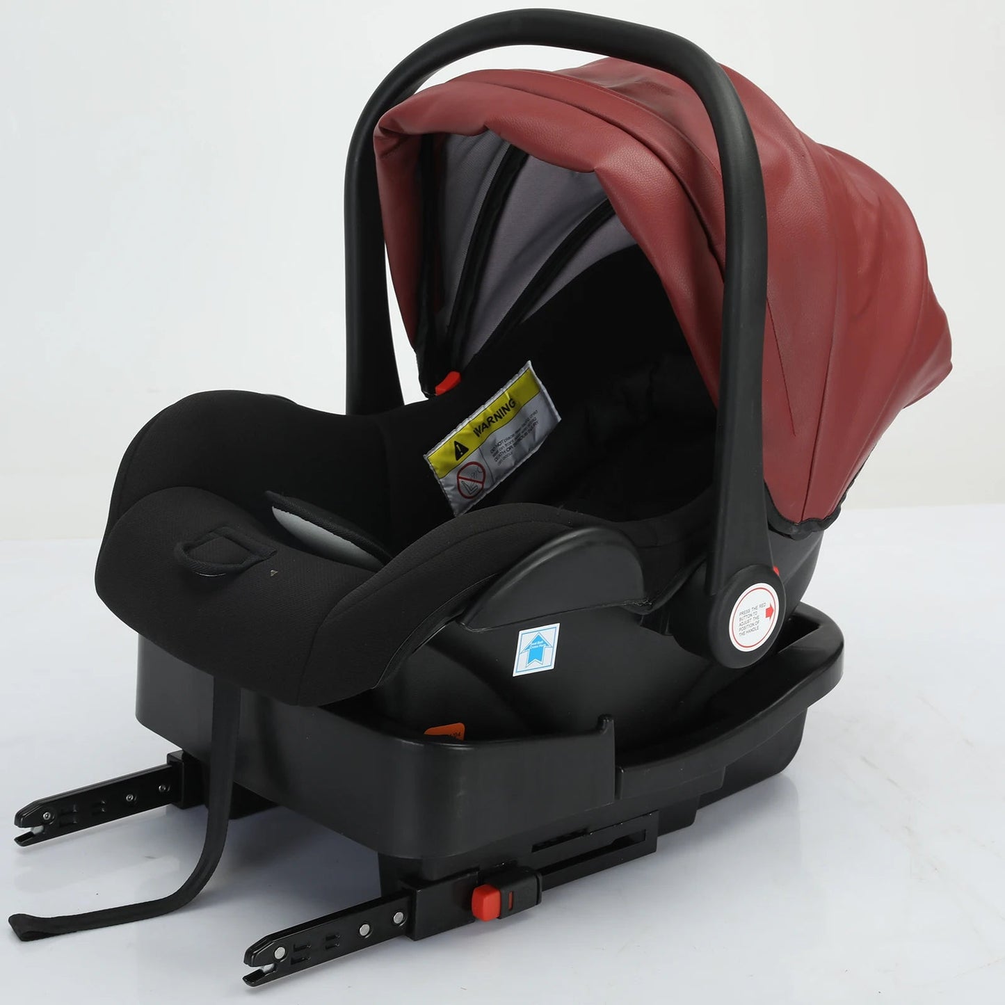 MildlyMama - 3 - in - 1 Baby Stroller Travel System with Isofix Car Seat Base – Foldable, Reversible & Safe for Newborns to Toddlers Baby Strollers & Accessories