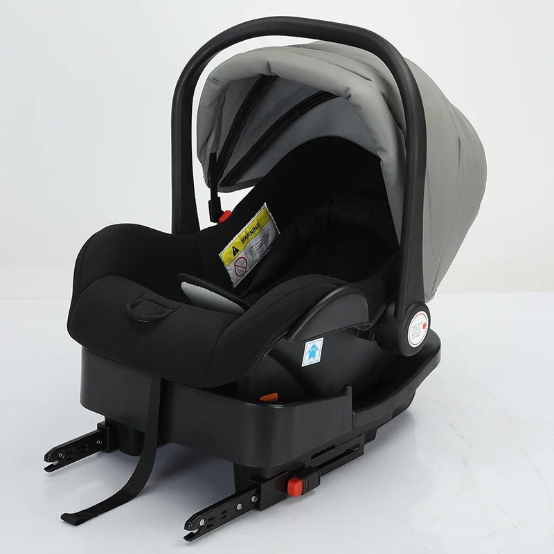MildlyMama - 3 - in - 1 Baby Stroller Travel System with Isofix Car Seat Base – Foldable, Reversible & Safe for Newborns to Toddlers Baby Strollers & Accessories