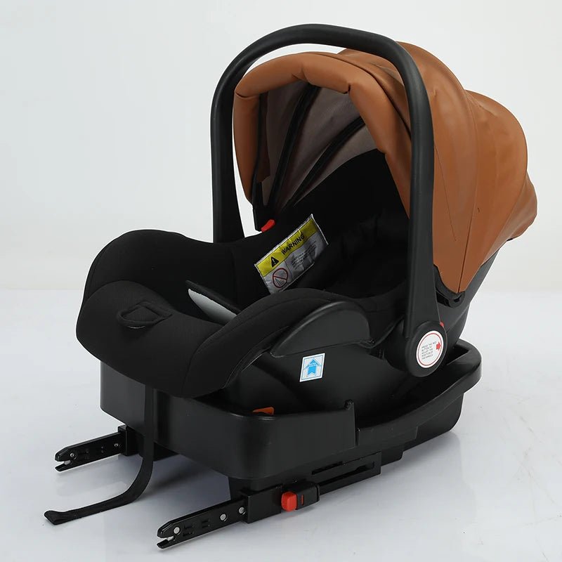 MildlyMama - 3 - in - 1 Baby Stroller Travel System with Isofix Car Seat Base – Foldable, Reversible & Safe for Newborns to Toddlers Baby Strollers & Accessories