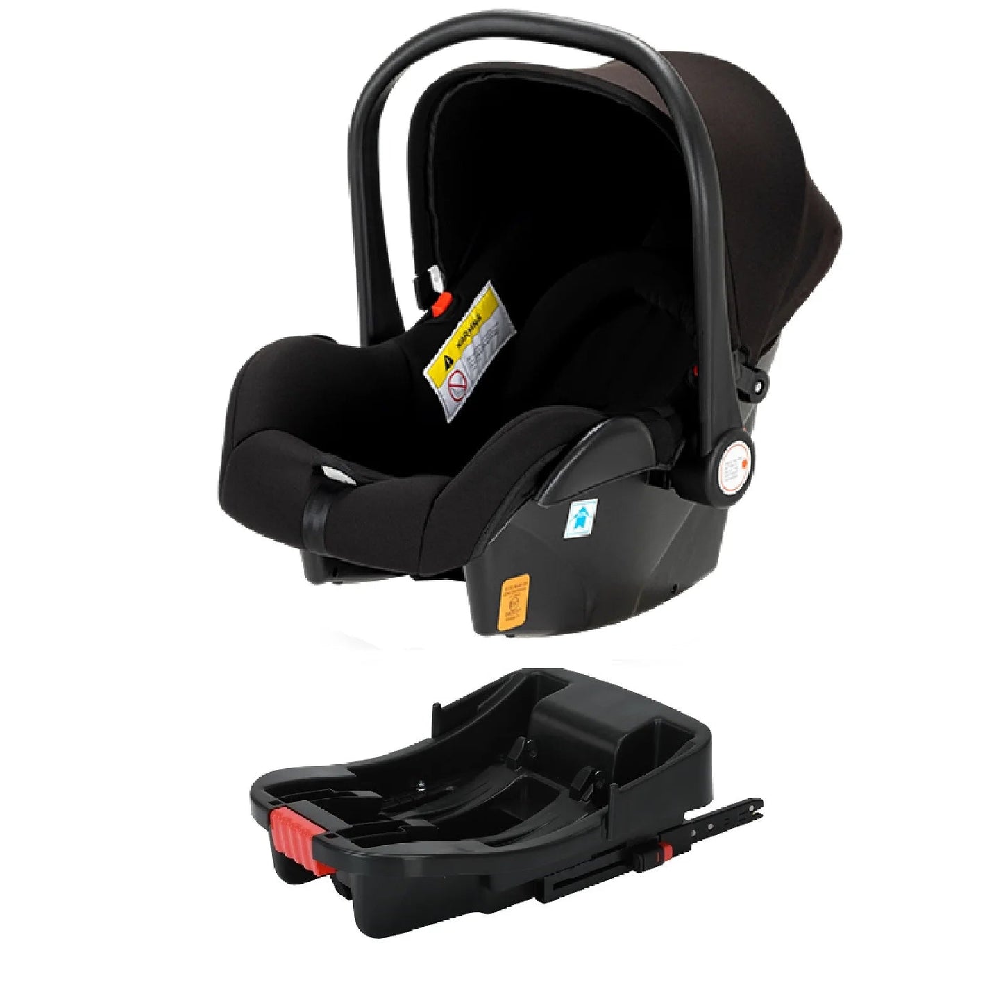 MildlyMama - 3 - in - 1 Baby Stroller Travel System with Isofix Car Seat Base – Foldable, Reversible & Safe for Newborns to Toddlers Baby Strollers & Accessories