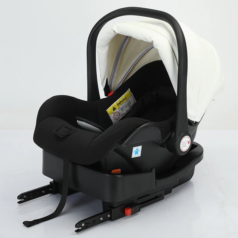 MildlyMama - 3 - in - 1 Baby Stroller Travel System with Isofix Car Seat Base – Foldable, Reversible & Safe for Newborns to Toddlers Baby Strollers & Accessories