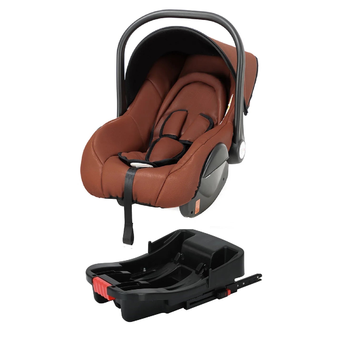 MildlyMama - 3 - in - 1 Baby Stroller Travel System with Isofix Car Seat Base – Foldable, Reversible & Safe for Newborns to Toddlers Baby Strollers & Accessories