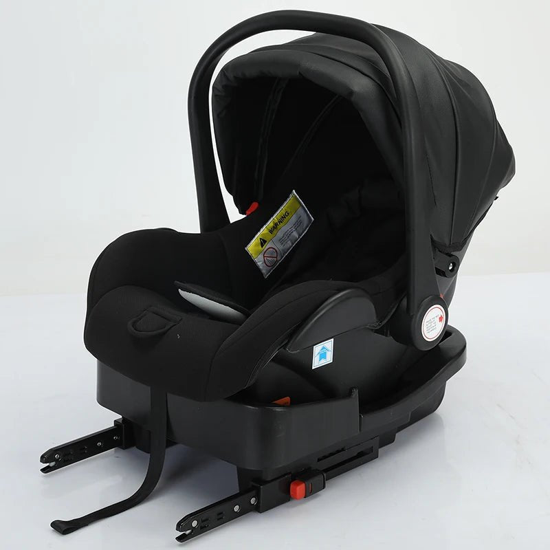 MildlyMama - 3 - in - 1 Baby Stroller Travel System with Isofix Car Seat Base – Foldable, Reversible & Safe for Newborns to Toddlers Baby Strollers & Accessories