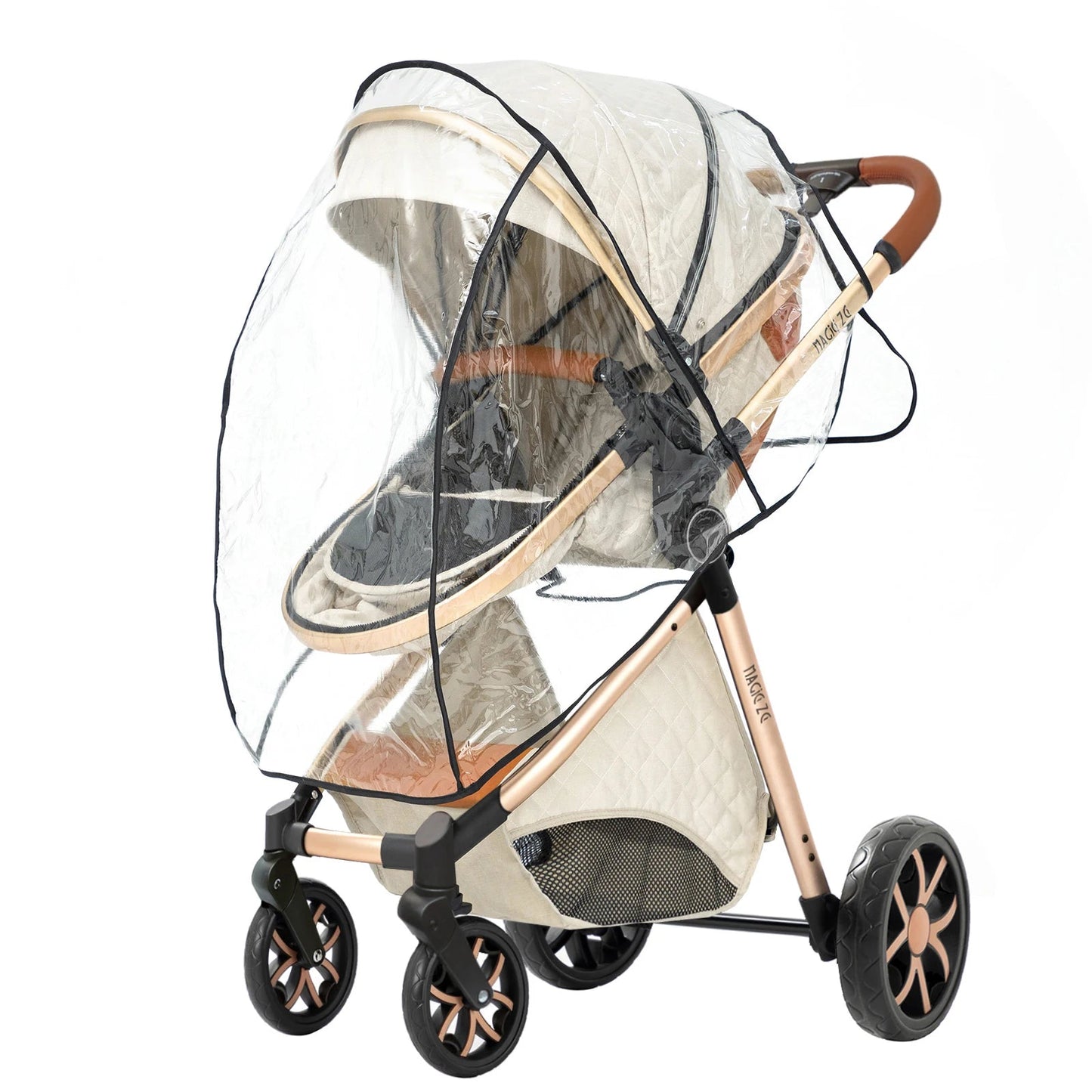 MildlyMama - 3 - in - 1 Lightweight Baby Stroller with Isofix Car Seat – Versatile Pushchair for Infants and Toddlers, Adjustable Canopy Baby Strollers