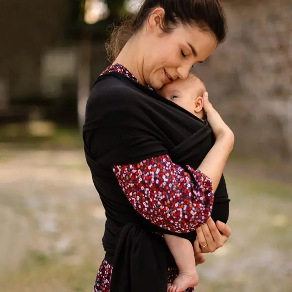 MildlyMama - 4 - in - 1 Cotton Baby Carrier Wrap for Newborns to Toddlers – Soft and Comfortable Sling for Hands - Free Parenting (0 - 36 Months) Baby Carriers