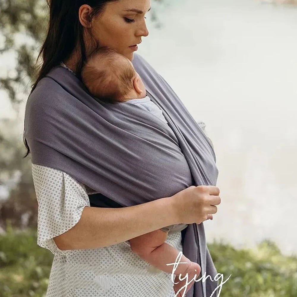 MildlyMama - 4 - in - 1 Cotton Baby Carrier Wrap for Newborns to Toddlers – Soft and Comfortable Sling for Hands - Free Parenting (0 - 36 Months) Baby Carriers