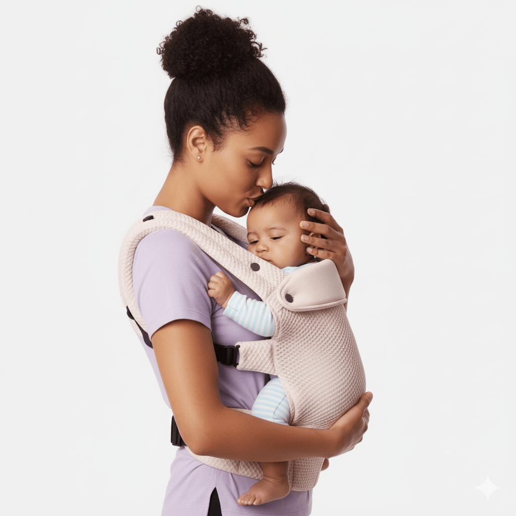 MildlyMama - Adjustable Ergonomic Baby Carrier - Hands - Free Parenting, Newborn to Toddler Baby Carriers