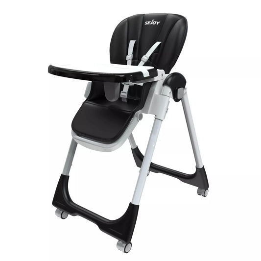 MildlyMama - Convertible Baby High Chair with Adjustable Height, Removable Tray, and Foldable Design – 5 Positions, Safe and Easy to Clean High Chairs