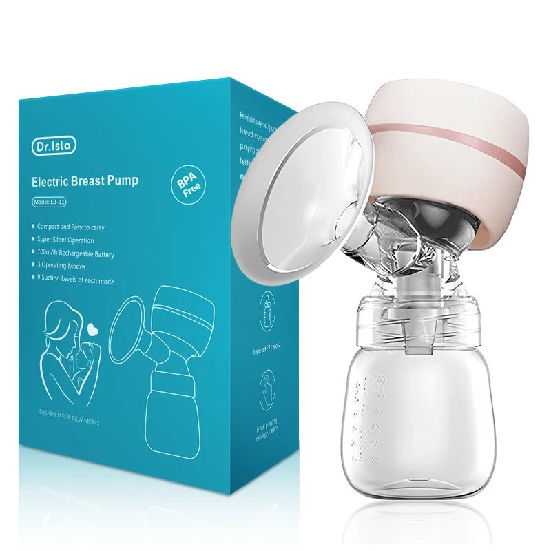 MildlyMama - Hands - Free Wearable Breast Pump – Silent, Comfortable, USB Rechargeable, 180ml Capacity, Adjustable Suction Levels, BPA - Free Silicone Breast Pumps