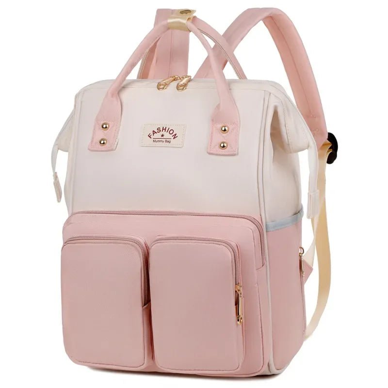 MildlyMama - Large Waterproof Diaper Bag Backpack – Stylish Baby Bag with Ample Storage for Travel and Daily Use Diaper Bags