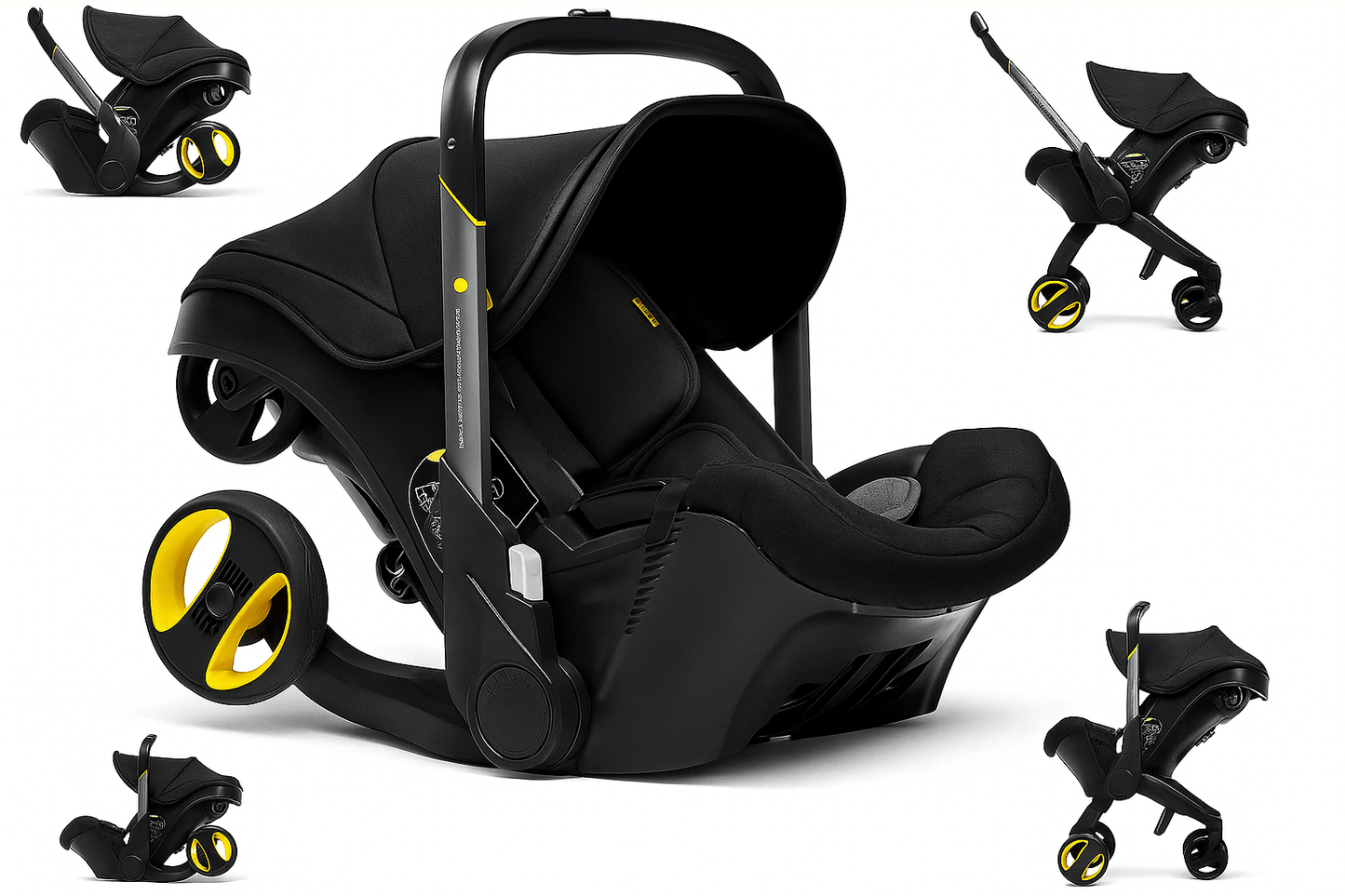 MildlyMama - Lightweight Baby Travel System with Stroller and Car Seat for Newborns – Easy Folding, Adjustable Canopy, Safety Harness Baby Strollers & Car Seats