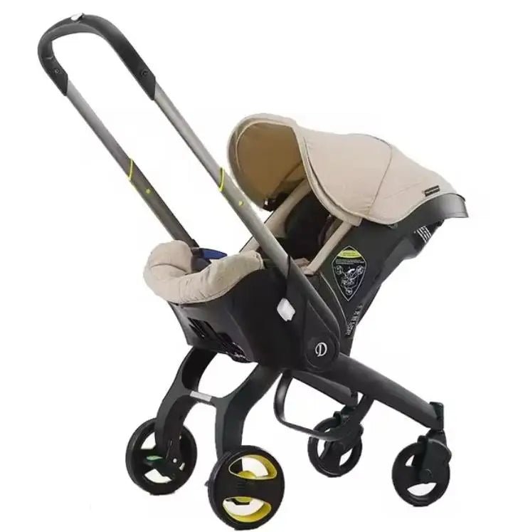 MildlyMama - Lightweight Baby Travel System with Stroller and Car Seat for Newborns – Easy Folding, Adjustable Canopy, Safety Harness Baby Strollers & Car Seats
