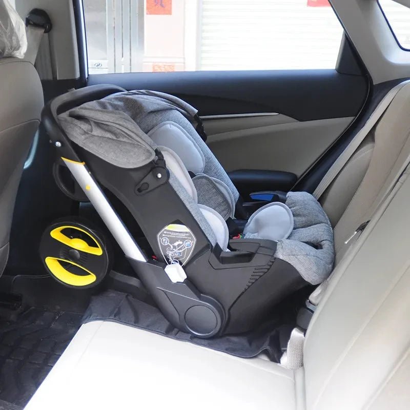 MildlyMama - Lightweight Baby Travel System with Stroller and Car Seat for Newborns – Easy Folding, Adjustable Canopy, Safety Harness Baby Strollers & Car Seats