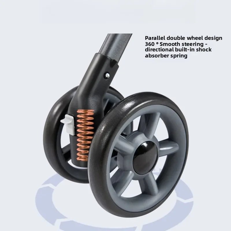 MildlyMama - Lightweight Foldable Baby Stroller for Air Travel with Sitting and Lying Functionality – Durable Carbon Steel Frame Baby Strollers