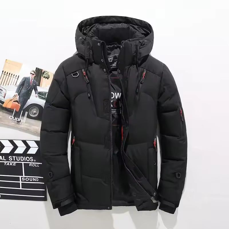 MildlyMama - Men's Insulated Winter Parka - Waterproof, Windproof Jacket For Extreme Cold Weather