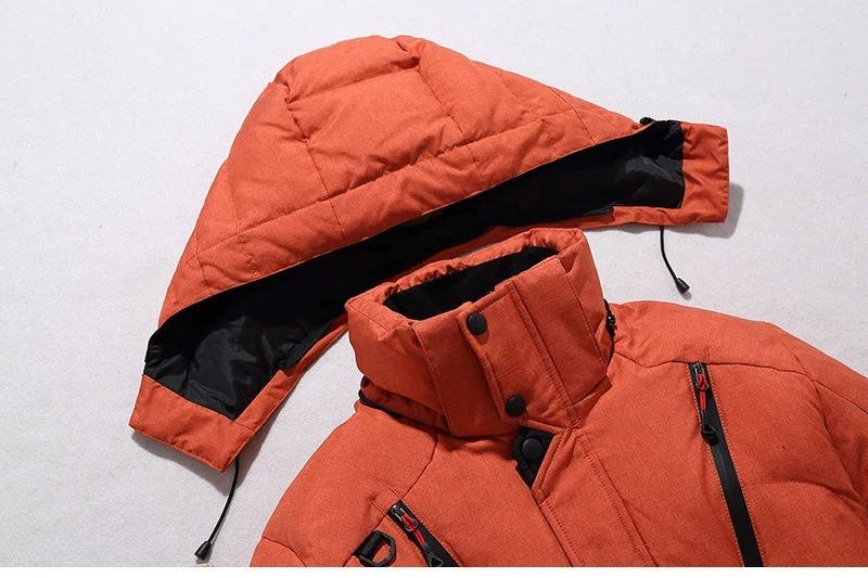 MildlyMama - Men's Insulated Winter Parka - Waterproof, Windproof Jacket For Extreme Cold Weather