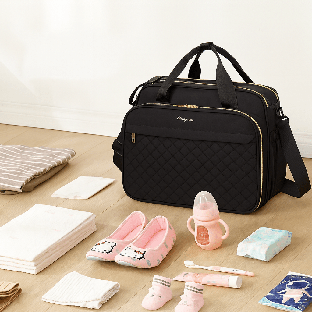 MildlyMama - Premium Diaper Bag Backpack with Insulated Pockets, Adjustable Straps, and Stroller Straps – Stylish Baby Backpack for Parents Diaper Bags & Backpacks