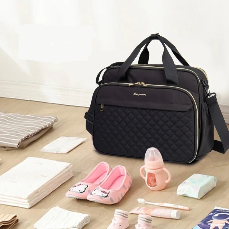 MildlyMama - Premium Diaper Bag Backpack with Insulated Pockets, Adjustable Straps, and Stroller Straps – Stylish Baby Backpack for Parents Diaper Bags & Backpacks