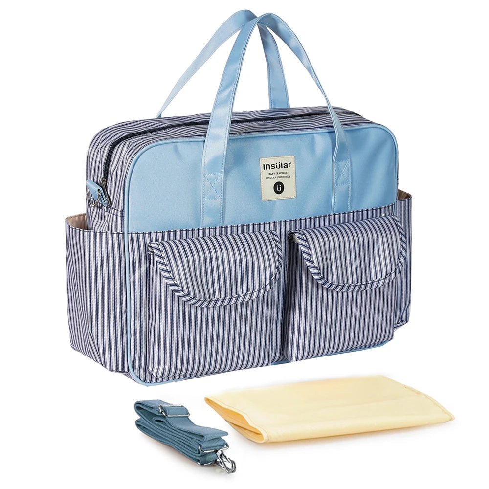 MildlyMama - Stylish Diaper Bag Backpack with Smart Storage, Waterproof Design, and Insulated Bottle Pockets for Modern Moms Diaper Bags