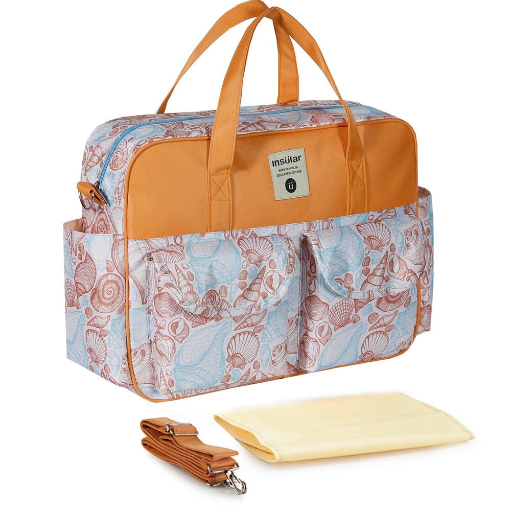 MildlyMama - Stylish Diaper Bag Backpack with Smart Storage, Waterproof Design, and Insulated Bottle Pockets for Modern Moms Diaper Bags