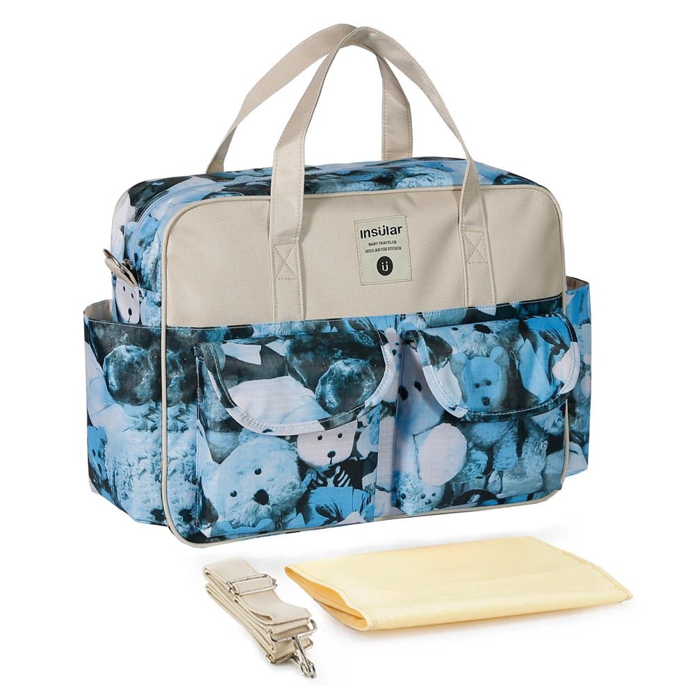 MildlyMama - Stylish Diaper Bag Backpack with Smart Storage, Waterproof Design, and Insulated Bottle Pockets for Modern Moms Diaper Bags