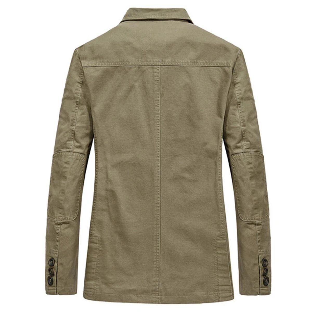 MildlyMama - The Reykjavik Men’s Cotton Blazer Style Windbreaker with Pockets