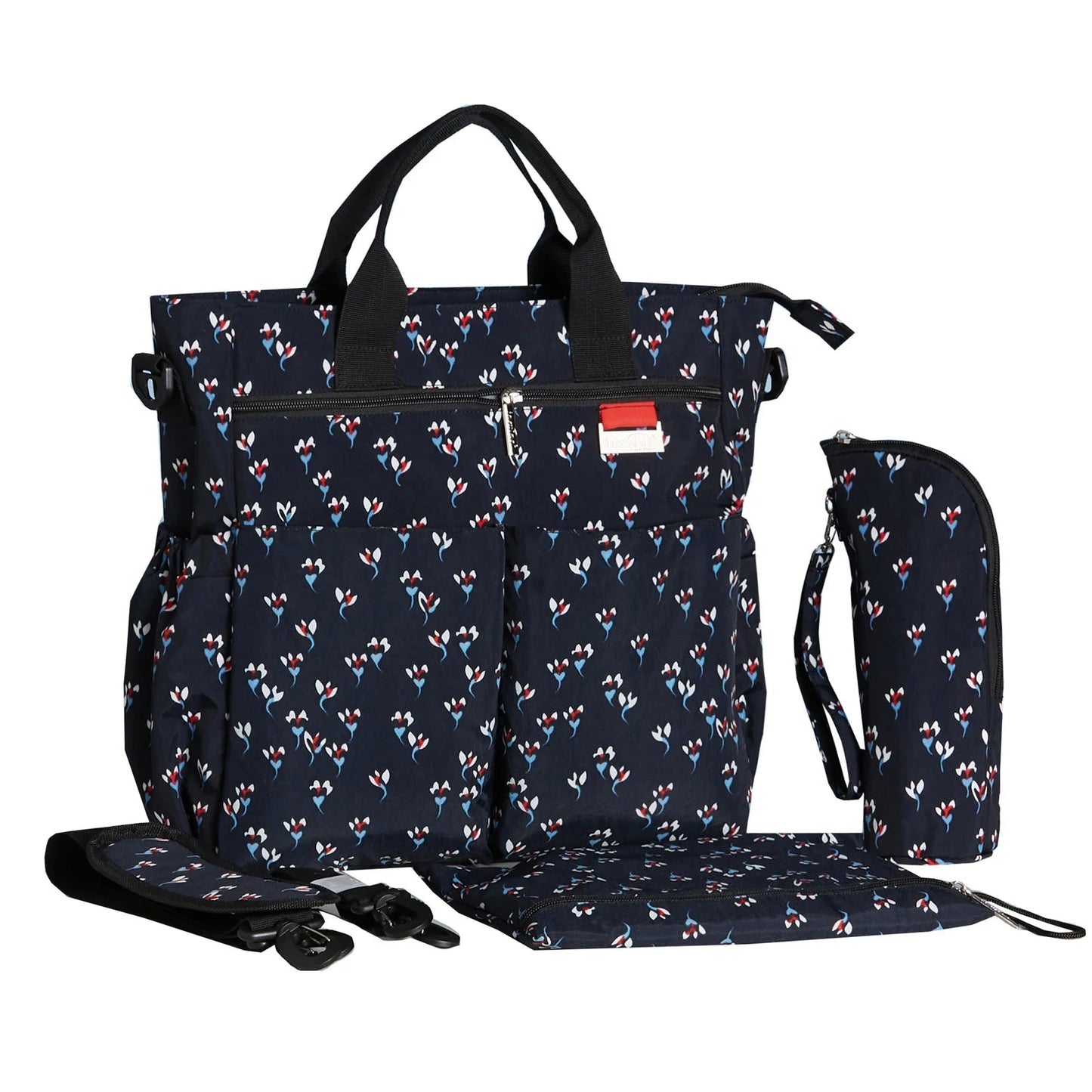 MildlyMama - Waterproof Diaper Backpack for Parents – Spacious Baby Bag with Insulated Pockets and Stroller Straps Diaper Bags