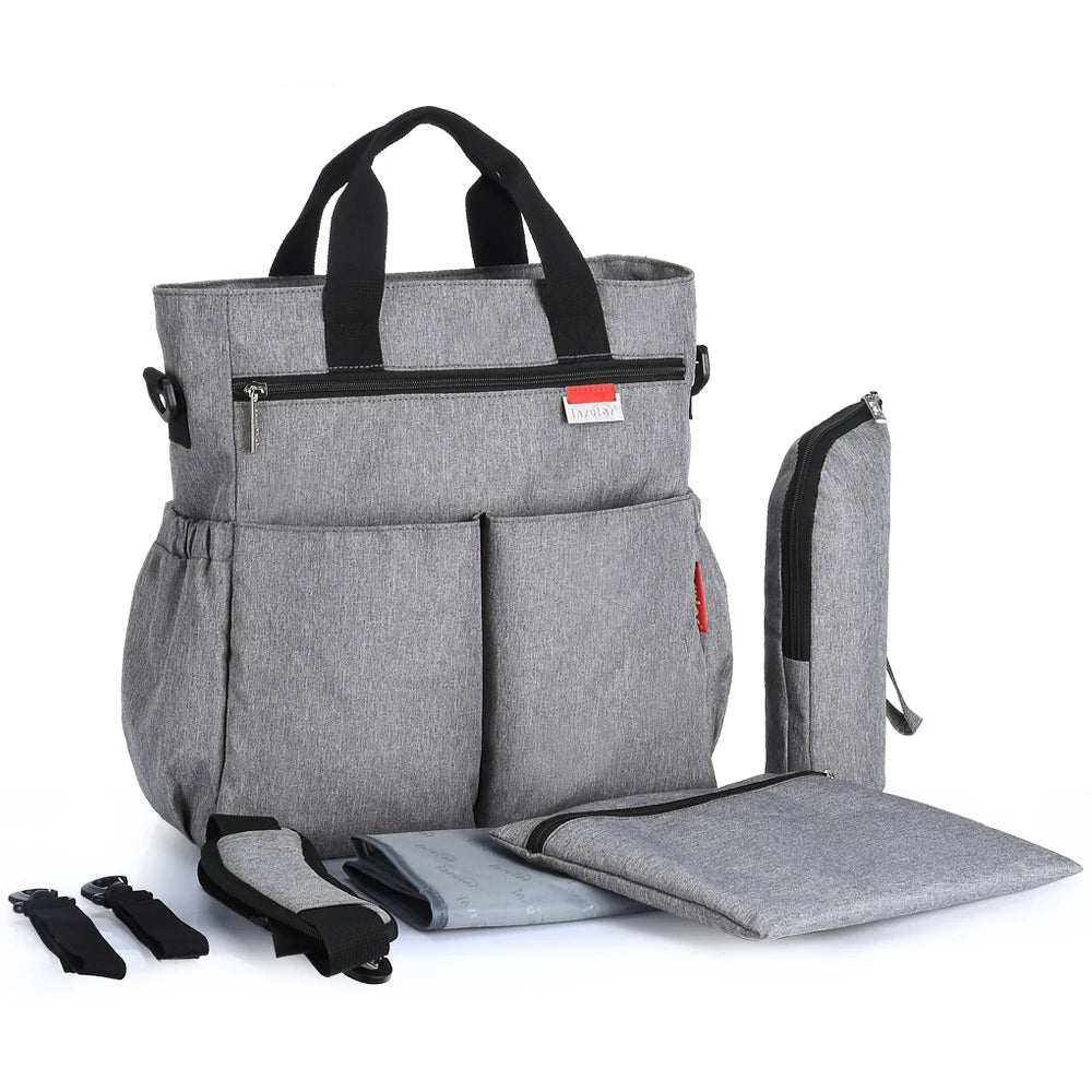 MildlyMama - Waterproof Diaper Backpack for Parents – Spacious Baby Bag with Insulated Pockets and Stroller Straps Diaper Bags