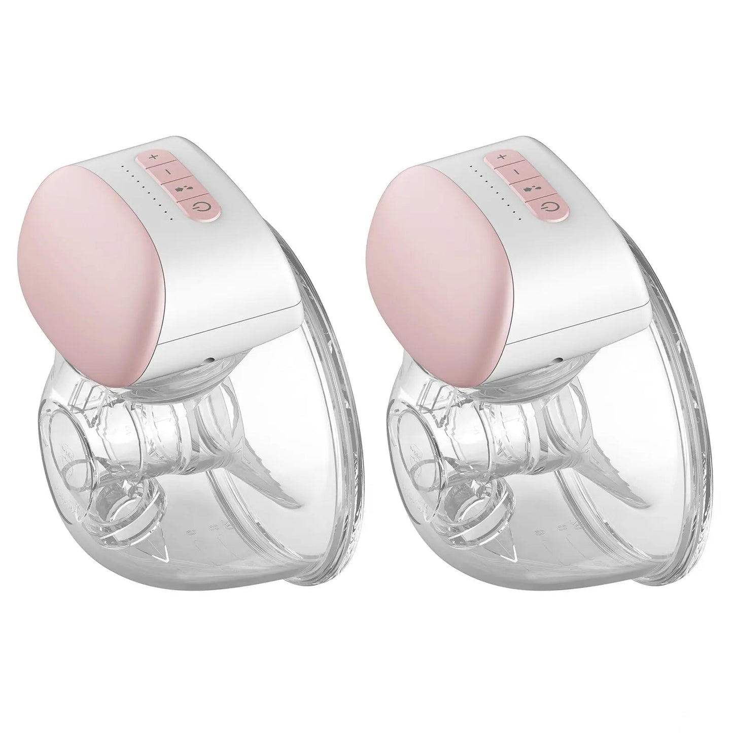 MildlyMama - Wearable Hands - Free Breast Pump, Portable and Silent Breastfeeding Solution with Adjustable Suction and BPA - Free Silicone Breast Pumps