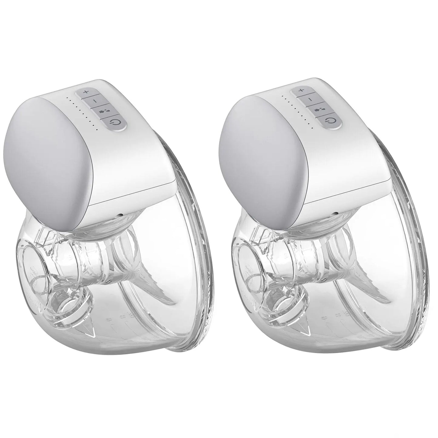 MildlyMama - Wearable Hands - Free Breast Pump, Portable and Silent Breastfeeding Solution with Adjustable Suction and BPA - Free Silicone Breast Pumps