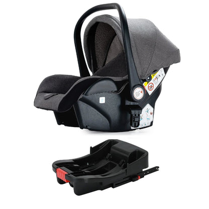 MildlyMama - 3 - in - 1 Baby Stroller Travel System with Isofix Car Seat Base – Foldable, Reversible & Safe for Newborns to Toddlers Baby Strollers & Accessories