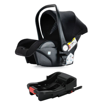 MildlyMama - 3 - in - 1 Baby Stroller Travel System with Isofix Car Seat Base – Foldable, Reversible & Safe for Newborns to Toddlers Baby Strollers & Accessories