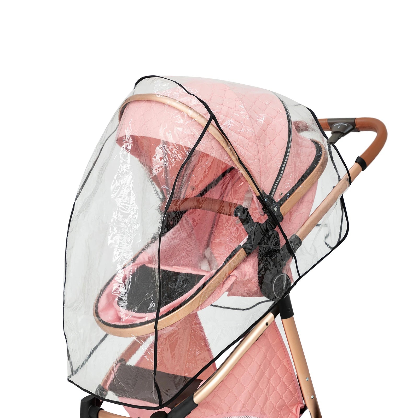 MildlyMama - 3 - in - 1 Baby Stroller with Isofix Car Seat – Lightweight, Adjustable Canopy, Suitable for Newborns to 3 Years Baby Strollers