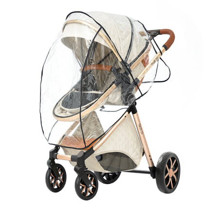 MildlyMama - 3 - in - 1 Lightweight Baby Stroller with Isofix Car Seat – Versatile Pushchair for Infants and Toddlers, Adjustable Canopy Baby Strollers