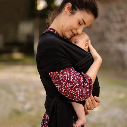 MildlyMama - 4 - in - 1 Cotton Baby Carrier Wrap for Newborns to Toddlers – Soft and Comfortable Sling for Hands - Free Parenting (0 - 36 Months) Baby Carriers