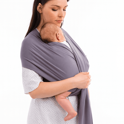 MildlyMama - 4 - in - 1 Cotton Baby Carrier Wrap for Newborns to Toddlers – Soft and Comfortable Sling for Hands - Free Parenting (0 - 36 Months) Baby Carriers