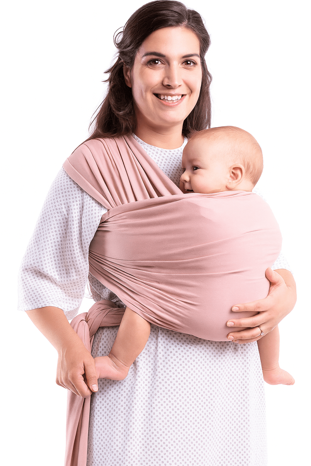 MildlyMama - 4 - in - 1 Cotton Baby Carrier Wrap for Newborns to Toddlers – Soft and Comfortable Sling for Hands - Free Parenting (0 - 36 Months) Baby Carriers