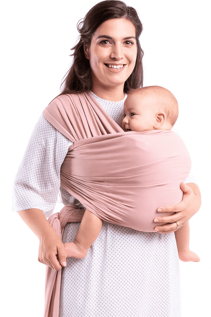 MildlyMama - 4 - in - 1 Cotton Baby Carrier Wrap for Newborns to Toddlers – Soft and Comfortable Sling for Hands - Free Parenting (0 - 36 Months) Baby Carriers