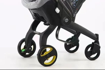 MildlyMama - 4 - in - 1 Lightweight Baby Stroller with One - Hand Fold, Adjustable Seat, and Reversible Design for Travel Baby Strollers