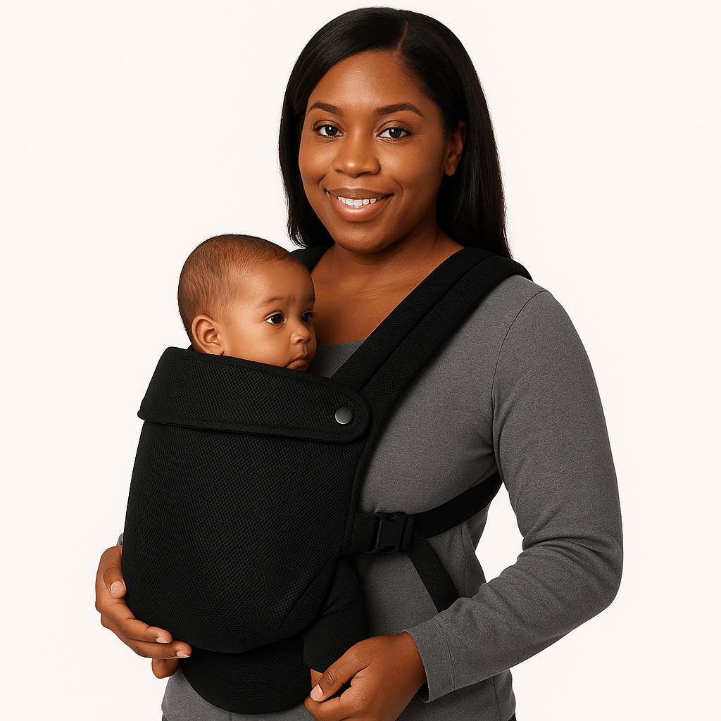 Adjustable Ergonomic Baby Carrier - Hands-Free Parenting, Newborn to Toddler Baby Carriers - MildlyMama