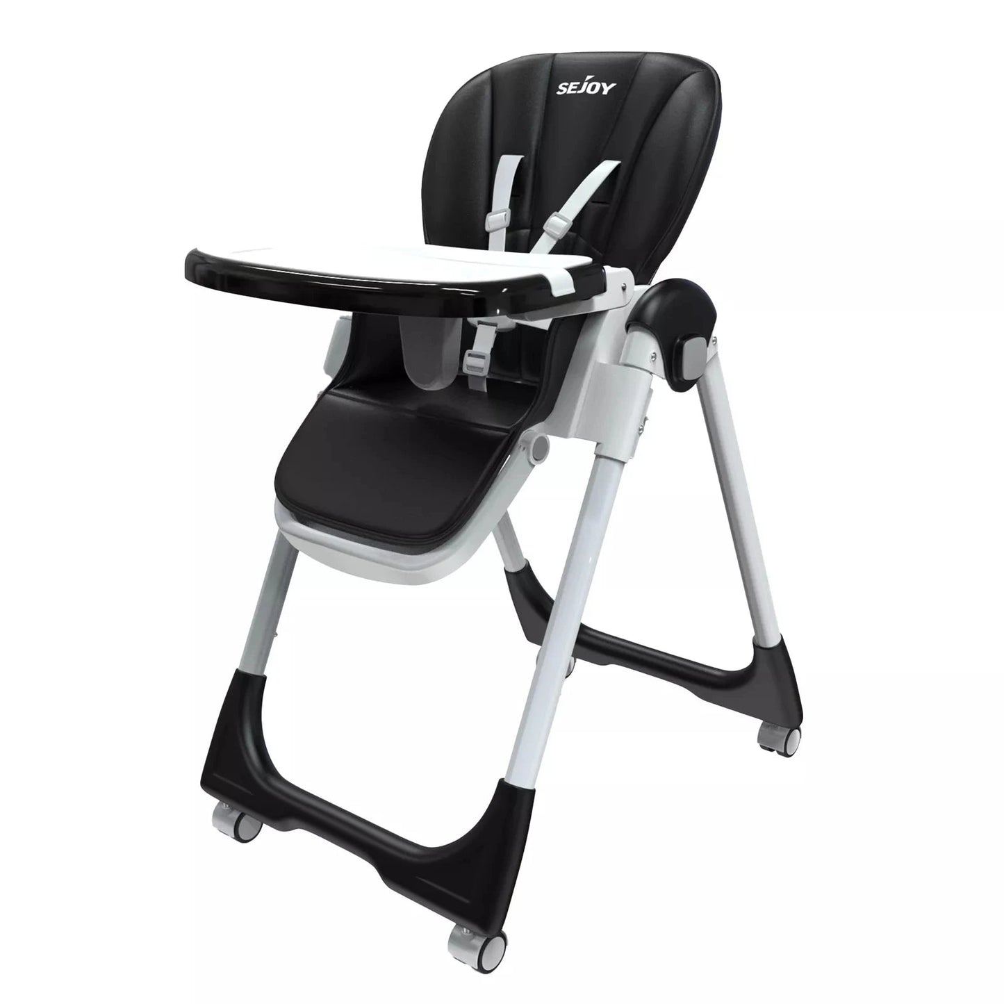 MildlyMama - Convertible Baby High Chair with Adjustable Height, Removable Tray, and Foldable Design – 5 Positions, Safe and Easy to Clean High Chairs