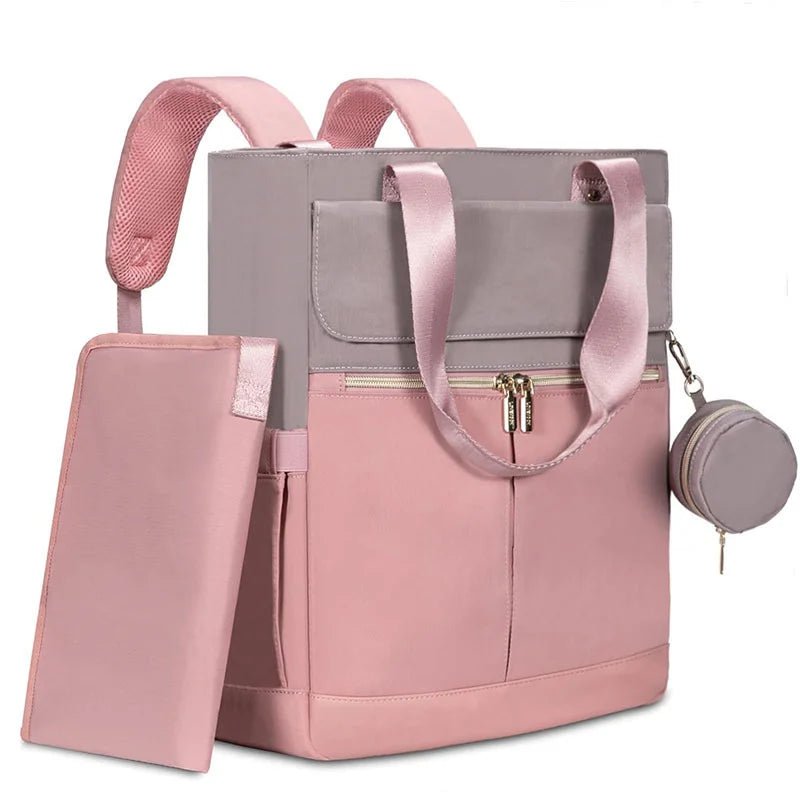 MildlyMama - Diaper Bag Backpack - Waterproof, Large Capacity, 6 - in - 1 Design for Parents - Mummy Bag Diaper Bags