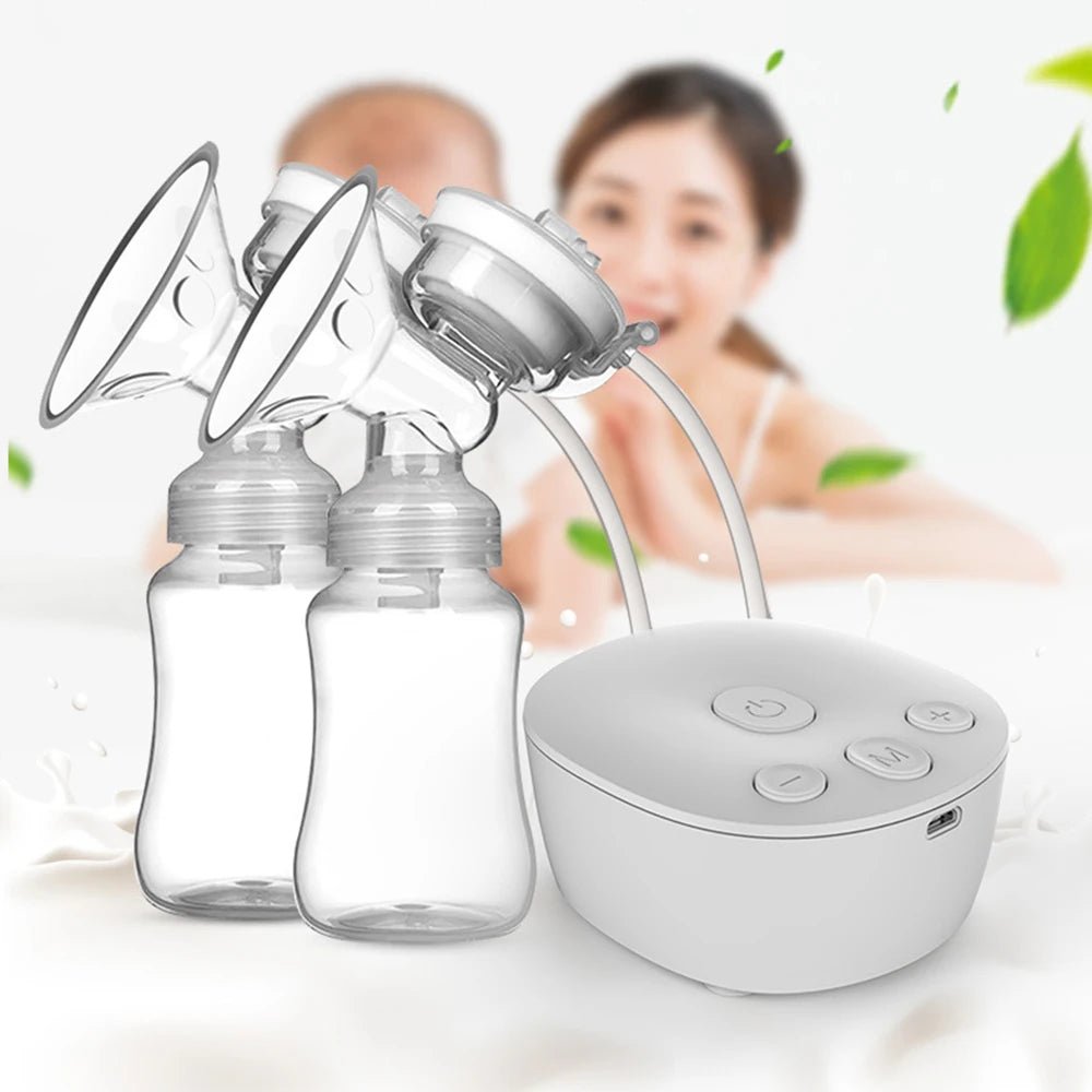 MildlyMama - Double Hands - Free Wearable Breast Pump – Silent, Wireless, Discreet with Rechargeable Battery and Multiple Suction Modes Breast Pumps