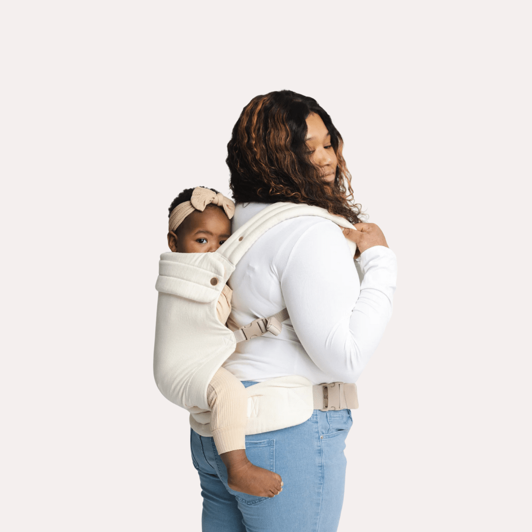 MildlyMama - Ergonomic Baby Carrier for Newborns to Toddlers – Adjustable, Comfortable Design for Hands - Free Parenting Baby Carriers