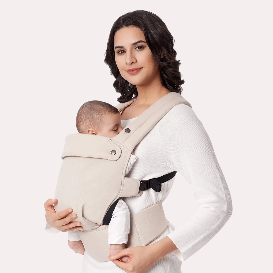 MildlyMama - Ergonomic Baby Carrier for Newborns to Toddlers – Adjustable, Comfortable Design for Hands - Free Parenting Baby Carriers