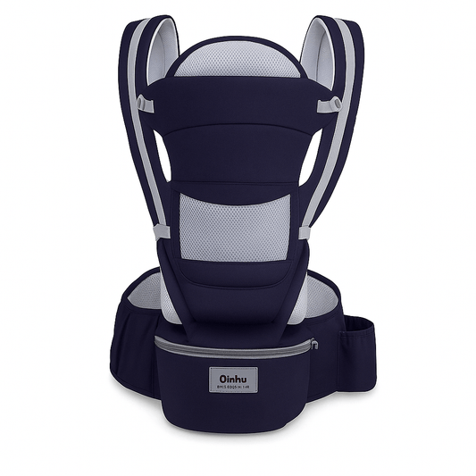 MildlyMama - Ergonomic Baby Carrier with Hip Seat for Newborns and Toddlers – Soft, Breathable Fabric, Adjustable for All - Day Comfort Baby Carriers