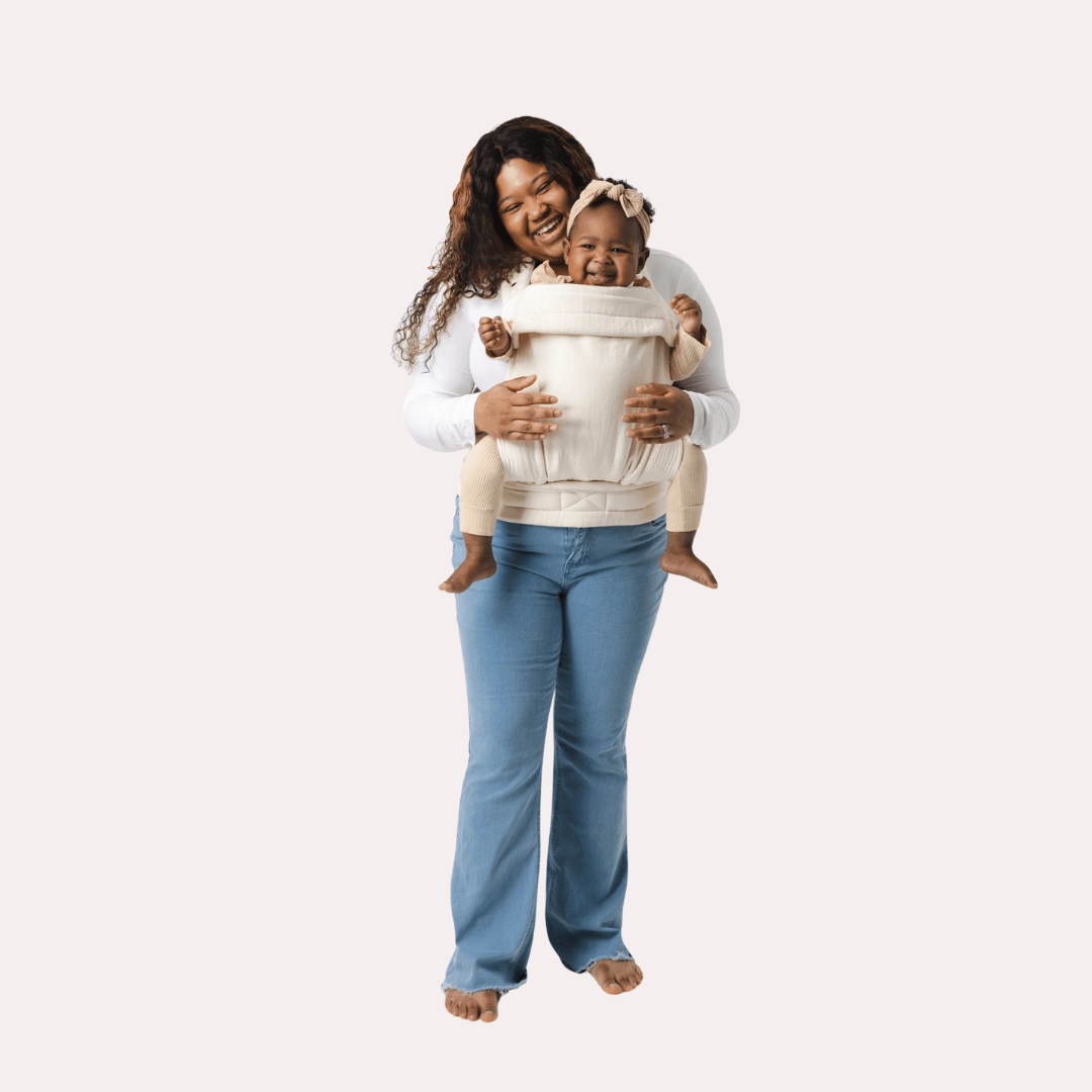 MildlyMama - Ergonomic Summer Baby Carrier – Breathable Wrap for Newborns and Toddlers with Adjustable Straps and Hands - Free Design Baby Carriers