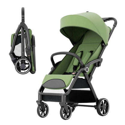 MildlyMama - Foldable Portable Baby Stroller with 360° Swivel Seat – Luxury Carriage for Infants and Toddlers Baby Strollers